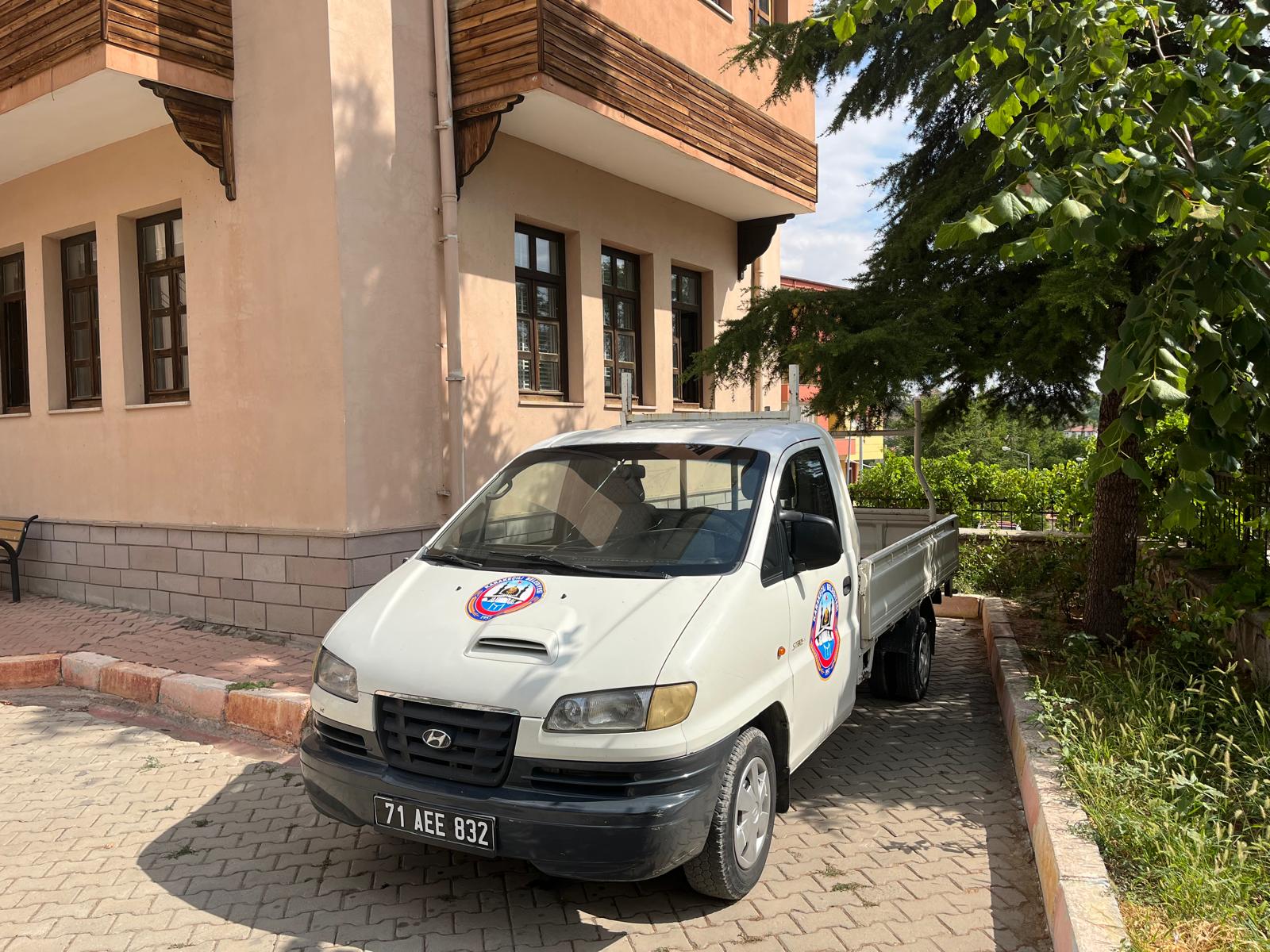 Hibe edilen araç kullanılmaya başlandı.